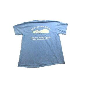 CREW Christian Shirt Womens Large Get On‎ Boat Summer Youth Events Jesus Ladies